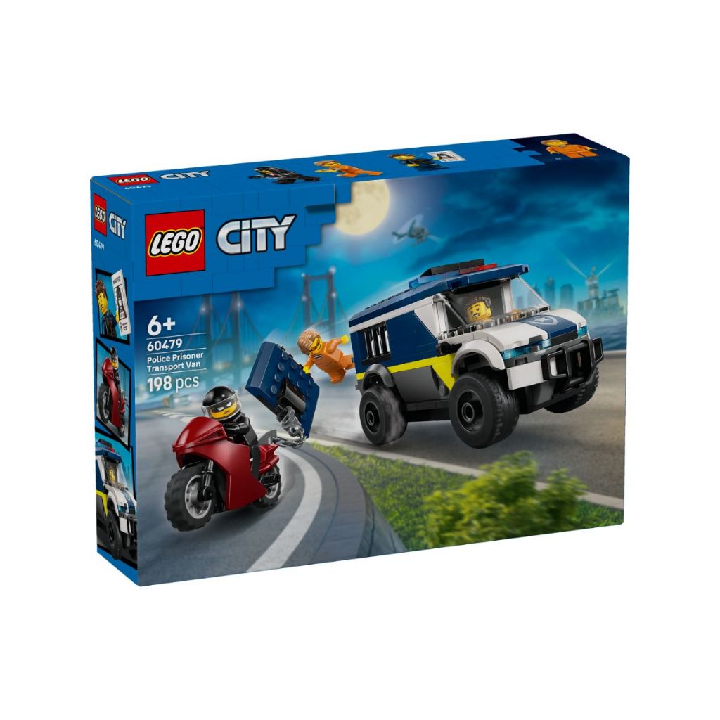 Đồ Chơi Lắp Ráp Xe Cảnh Sát Chuyên Dụng Chở Tù Nhân LEGO CITY 60479 ...
