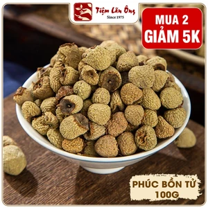 Phúc bồn tử 100g, quả mâm xôi sấy khô, sạch, thơm, nguyên quả - Tiệm Lãn Ông