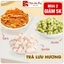 Set trà lưu hương mix sẵn, trà lưu hương cơ thể thanh mát gồm hoa nhài, trần bì, bạch linh
