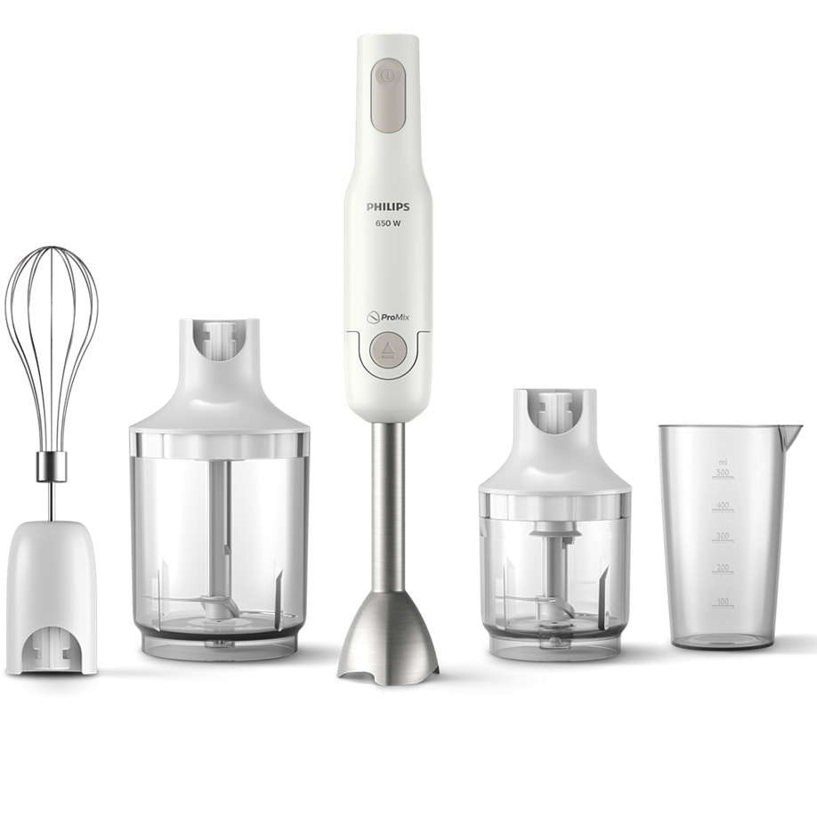 [LIVE] Máy xay cầm tay Promix PHILIPS HR2537/00 - HR2531/00 - HR2534 650W - Hàng Chính Hãng