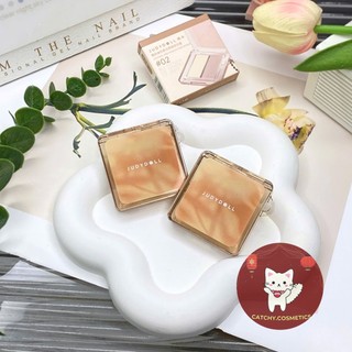 [JUDYDOLL] (Minisize) Bảng Phấn Tạo Khối JUDYDOLL Kèm Bắt Sáng 2 Ô Phiên Bản Mini, 2g