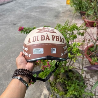 Nón bảo hiểm không kính A DI ĐÀ PHẬT