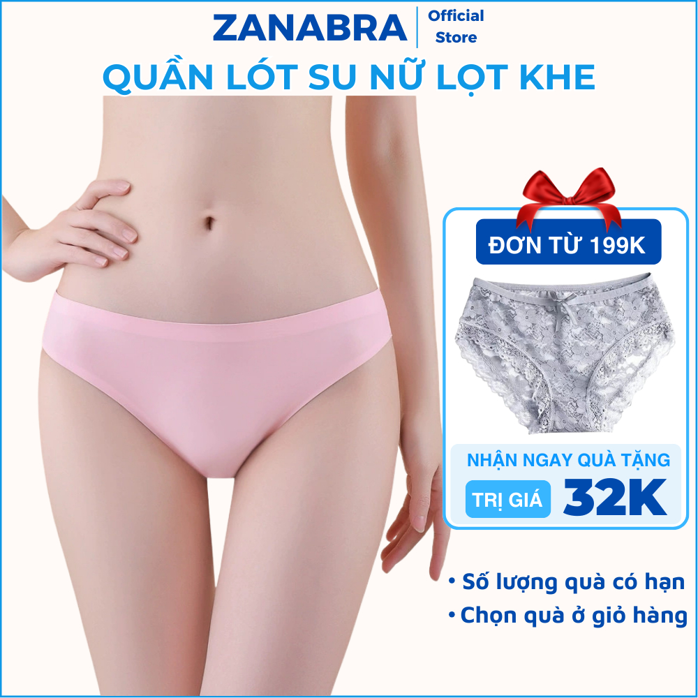 Quần Lọt Khe Thoáng Mịn, Quần Lót Nữ Su Trơn Gợi Cảm ZANABRA L957