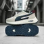Giày Thể Thao Nam CS332 ZANISTO Đế Cao Su Non Tự Nhiên Êm Nhẹ Chất Da Cao Cấp Kết Hợp Lưới Flyknit Thoáng Khí