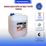 Nước rửa xe bọt tuyết rửa xe ô tô xe máy an toàn da tay Topco dung dịch xà bông rửa xe bán sỉ 20 lít Nhật Bản Mart — ảnh 2