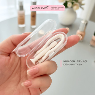 Bộ dụng cụ đeo và tháo kính áp tròng bao gồm nhíp gắp và que đeo lens