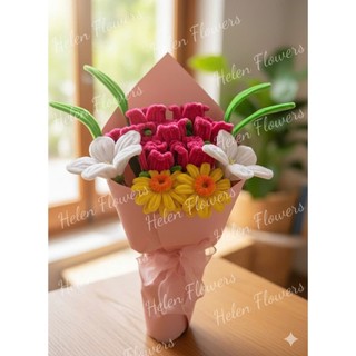 Bó Hoa Kẽm Nhung Mẹ Shin Cậu Bé Bút Chì