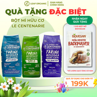 Bột mì hữu cơ 1kg các loại LE CENTENARIE