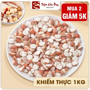 Khiếm thực 1kg, hạt khiếm thật khô, sạch, dùng pha trà, hầm canh - Tiệm Lãn Ông