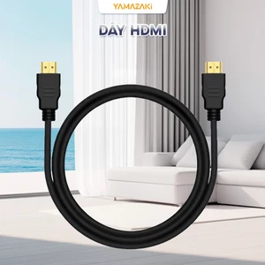 Dây HDMI YAMAZAKi 2.0 4K Siêu Nét Dài 1m Truyền Tín Hiệu Âm Thanh Hình Ảnh Từ Máy Tính, TV Box, Laptop, PS4