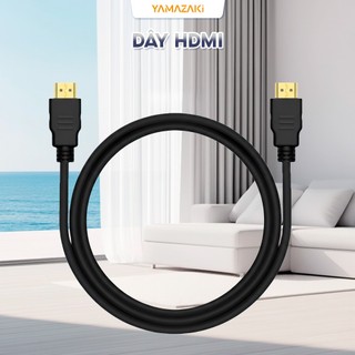 Dây HDMI YAMAZAKi 2.0 4K Siêu Nét Dài 1m Truyền Tín Hiệu Âm Thanh Hình Ảnh Từ Máy Tính, TV Box, Laptop, PS4