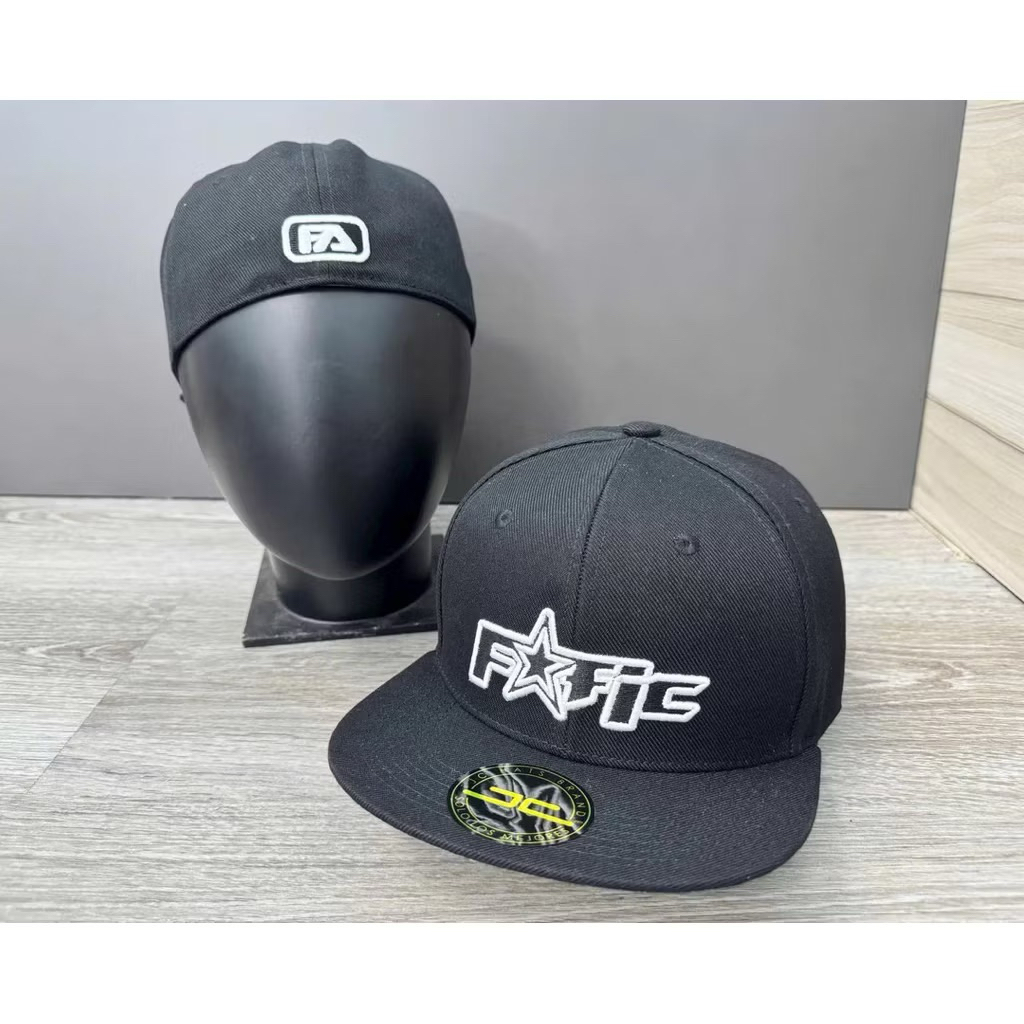 Mũ hiphop bít đuôi mang ngược thời trang - Nón lưỡi trai mỏ bằng kaki sao thêu logo FA-tic siêu đẹp