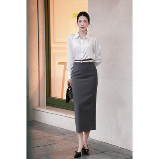 Chân váy midi LV183 dáng ôm dài thon gọn