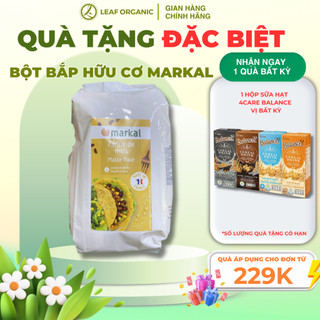 [MUA 3 TẶNG 1] Bột bắp hữu cơ hạt mịn Markal 500g