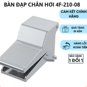 Bàn đạp chân hơi 4F-210-08,bàn đạp chân khí nén,công tắc khí nén,công tắc chân,bàn đạp khí nén,van đạp chân hơi,bàn đạp
