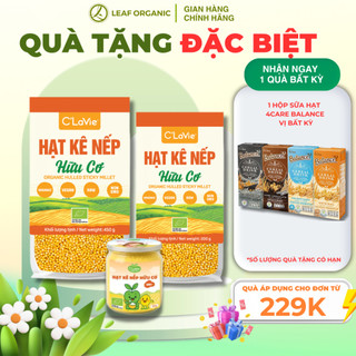 Hạt kê nếp hữu cơ C'LaVie 110g/200g/450g