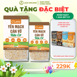 Yến mạch cán vỡ hữu cơ C'LaVie 200g/450g