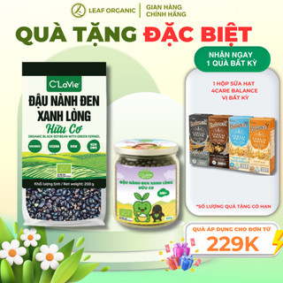 Đậu nành đen xanh lòng hữu cơ C'LaVie 100g/200g
