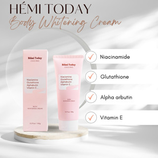 Kem Body Dưỡng Trắng Da Nâng Tone Tức Thì Hemi Today Dưỡng Da An Toàn 100ml