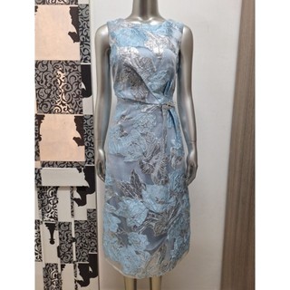 Đầm midi hoa ánh bạc vnxk dư R&M RICHARDS size 10(N100-105)