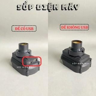 (xem kỹ phần mô tả trước khi mua nhé) combo đế đèn sử dụng chân pin phổ thông makita 4cm hoặc mua lẻ từng sản phẩm
