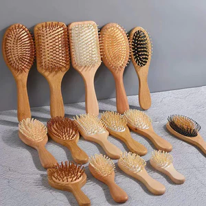 Lược Chải Tóc Massage Da Đầu Bằng Gỗ Tre An Toàn Cho Sức Khỏe , Giúp Khỏe Tóc , Giảm Gãy Rụng