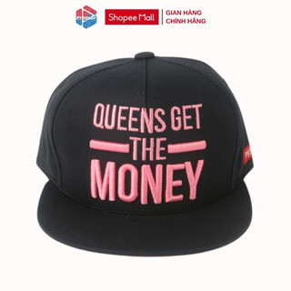 Nón Hiphop PREMI3R Mũ Snapback màu xanh Navy Pink Thêu Bull Unisex Nam Nữ