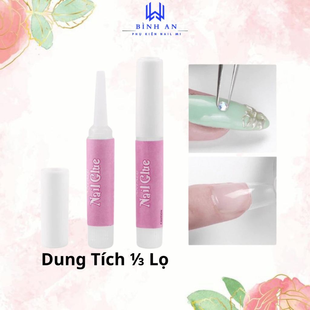 Keo Dán Móng MiNi, Keo Dán Móng Làm Nail Box Siêu Tiện Dụng [ Bình An ]