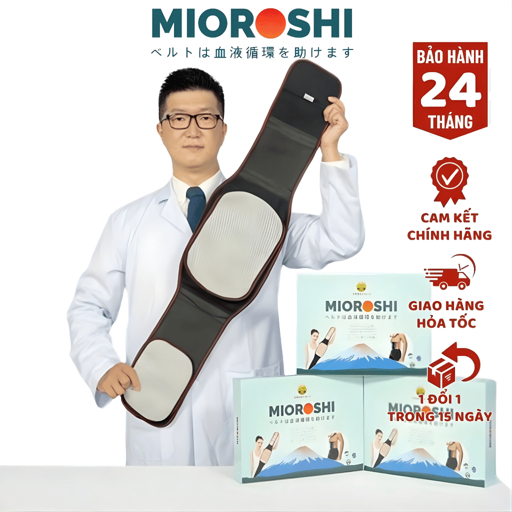 Đai Lưng Định Hình Đá Nóng - Hình ảnh thực tế