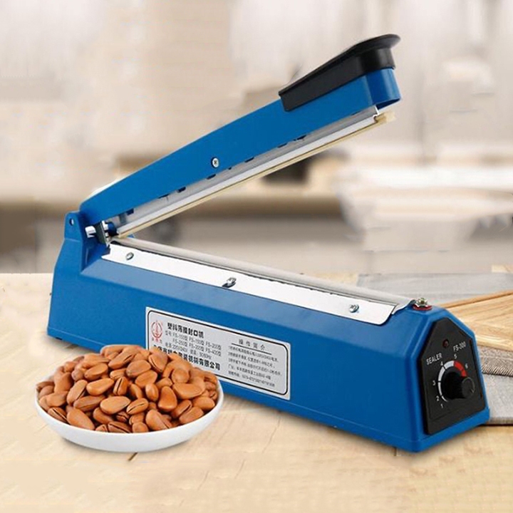 Máy dán miệng túi PFS-300 đa năng dán túi nilon, zip bạc, túi giấy craft