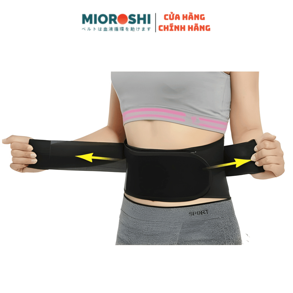 Đai lưng đá nóng cố định cột sống chống gù lưng , thoái hóa cột sống
