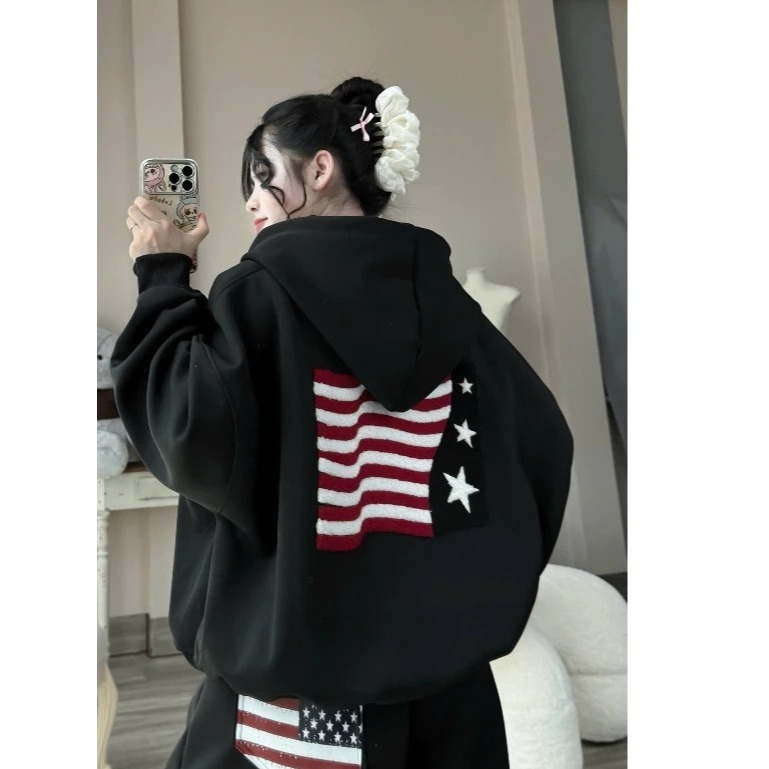 Áo Hoodie 29  & Áo khoác Nỉ cờ From rộng Chất Nỉ Bông Hàn dày dặn Mặc đi Dự tiệc ,đi chơi, đi làm  _ Mẫu hottrend 2026