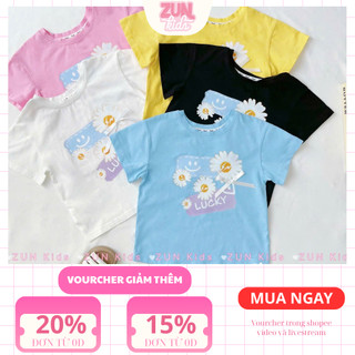 Áo thun bé gái cotton in hoa baby dễ thương J6251 – Phong cách nhẹ nhàng nữ tính, mềm mịn thoáng mát