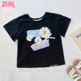 Áo thun bé gái cotton in hoa baby dễ thương J6251 – Phong cách nhẹ nhàng nữ tính, mềm mịn thoáng mát