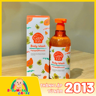 Sữa Tắm GOOD KIDS Atono2 Cho Bé Từ 3 Tuổi Làm Sạch Bụi Mịn Dưỡng Ẩm 500g | Babymall & Care