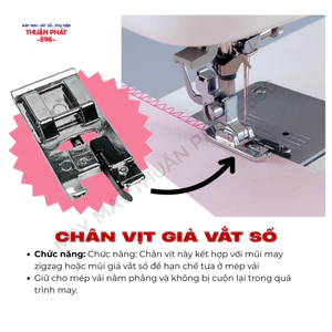 Chân Vịt Giả Vắt Sổ dành cho Máy May Đa Năng