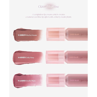 [Peripera][Date ở mô tả] Son Kem Bùn Lì Peripera Over Blur Tint