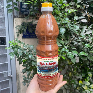 MẮM CHUA BA LÀNG THANH HÓA Ủ TRUYỀN THỐNG 1KG KHÔNG CHẤT BẢO QUẢN CHẤM BÚN ĐẬU, THỊT, HOA QUẢ