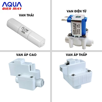 Van Điện Từ, Áp Cao, Áp Thấp, Van Thải linh kiện thay thế cho máy lọc nước