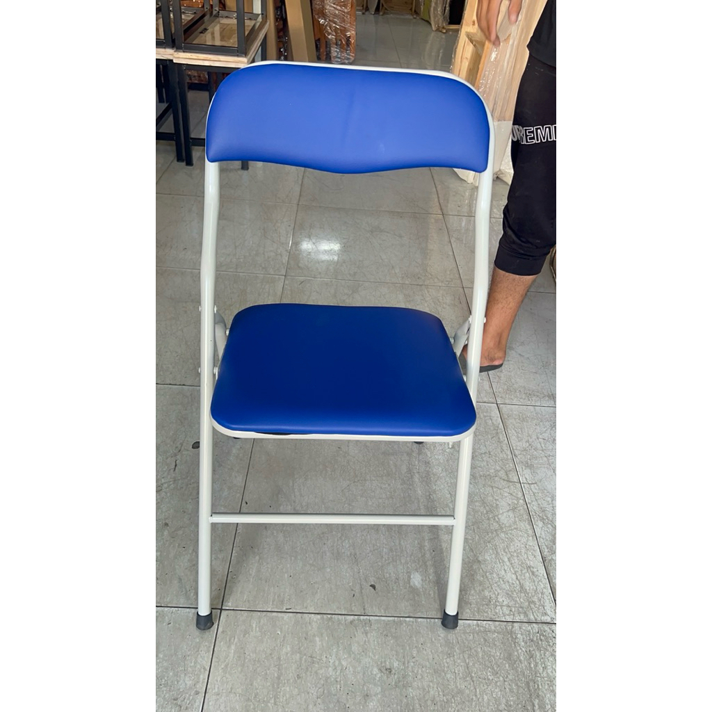 Ghế Nệm Văn Phòng – Ghế Gấp Lưng Tựa Êm Ái – Khung Sắt Sơn Tĩnh Điện