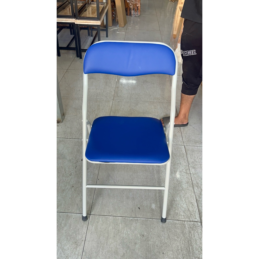 Ghế Nệm Văn Phòng – Ghế Gấp Lưng Tựa Êm Ái – Khung Sắt Sơn Tĩnh Điện