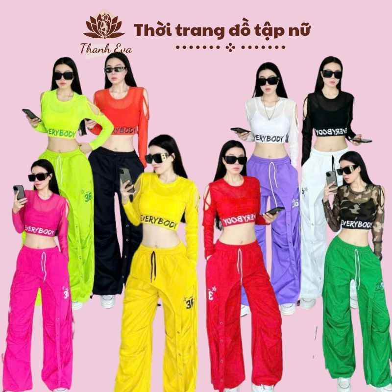 Quần kaki xuông dáng thụng số 36 tập thể thao, thể dục nữ, gym, aerobic, zumba, shuffler dance ,dân vũ