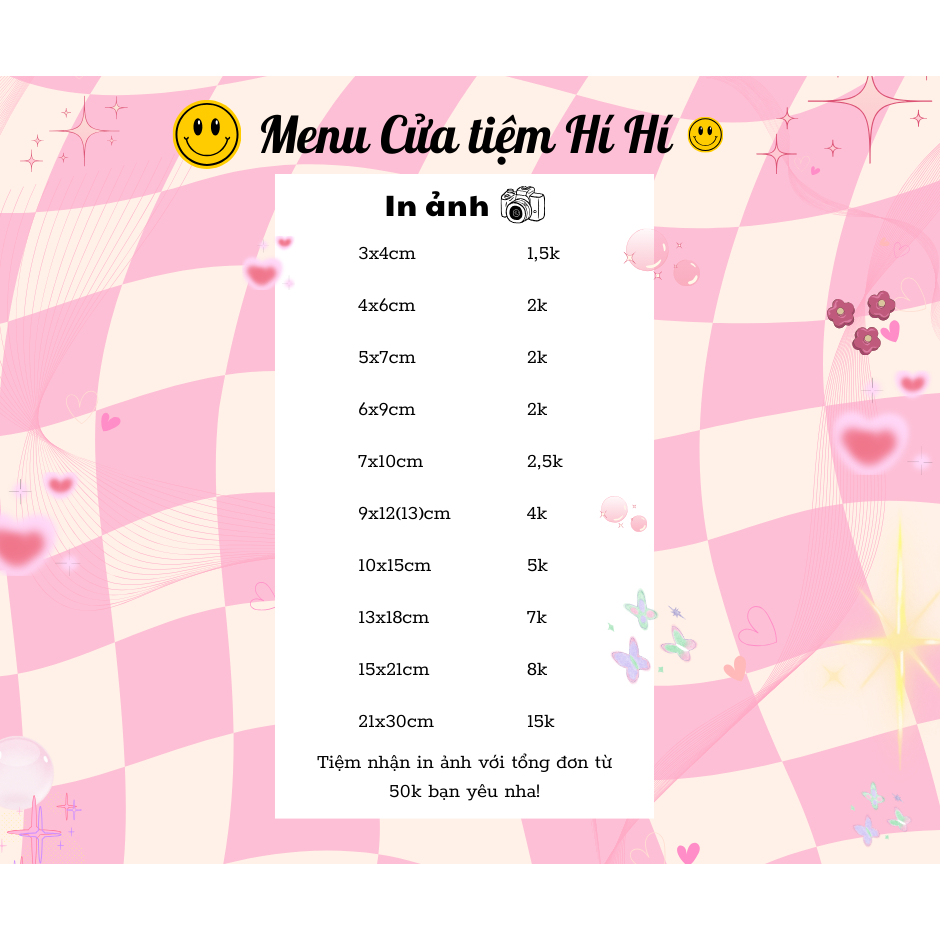 In ảnh nhiều kích thước có ép lụa bền màu