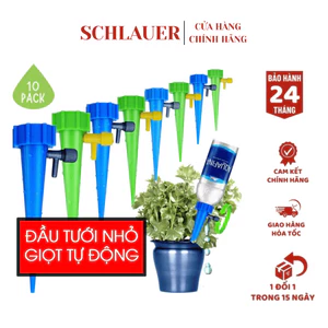Vòi tưới nước nhỏ giọt , Vòi tưới cây mini cho hệ thống tưới vườn tự động, tưới cây nhỏ giọt gắn chai 1.5L