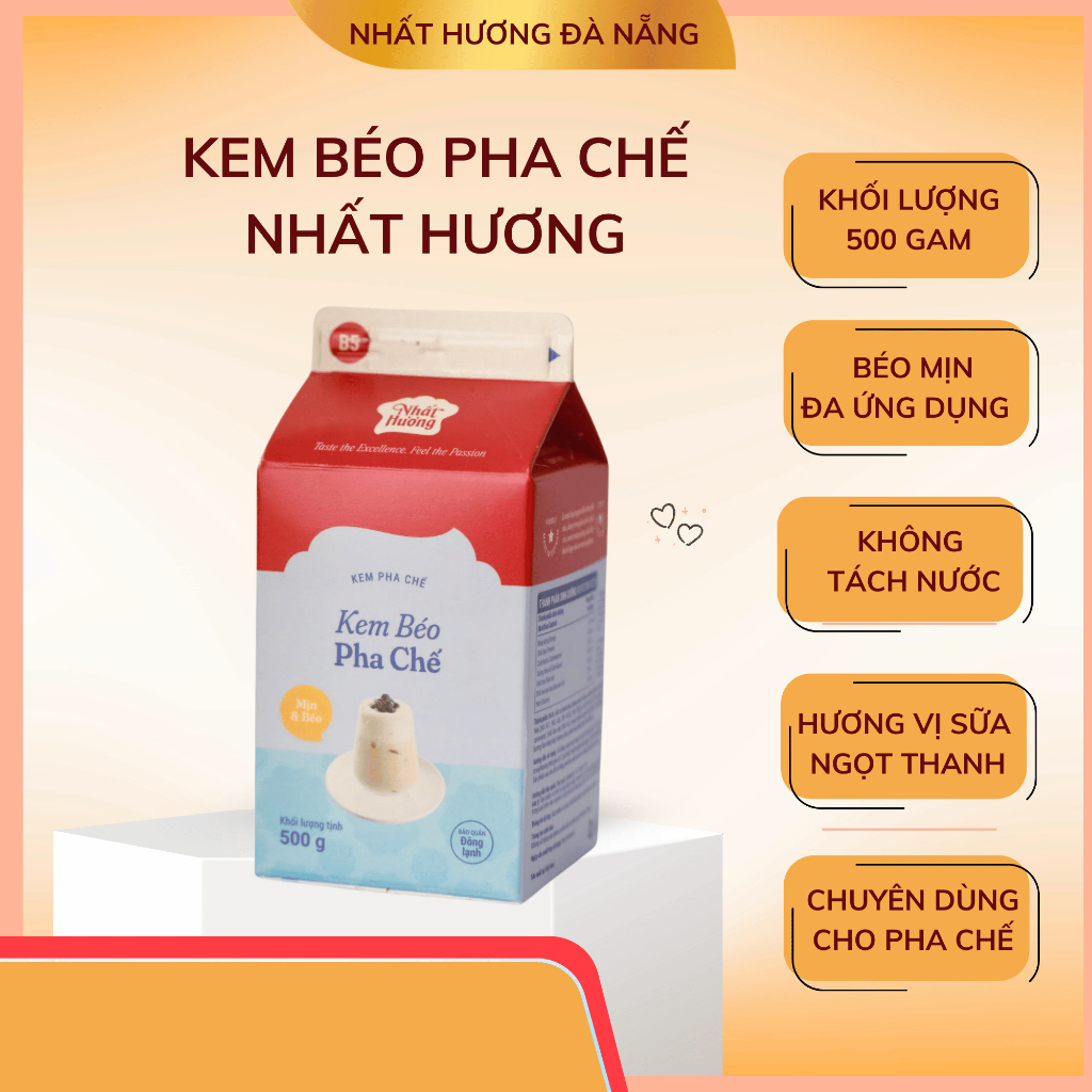 Kem Béo Pha Chế Nhất Hương 500 gram