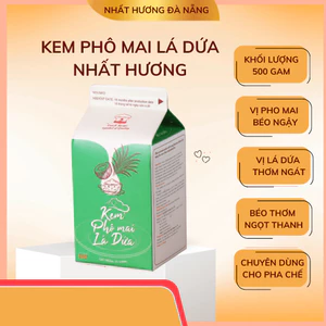 Kem Phô Mai Lá Dứa Nhất Hương 500 Gram