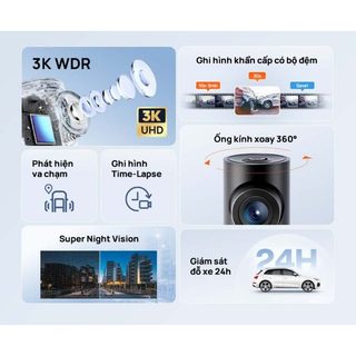 Camera hành trình 70mai M310 Plus [TẶNG VIETMAP] - Phiên bản quốc tế, hỗ trợ tiếng Việt, Bảo hành 12T