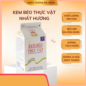 Kem Béo Thực Vật Nhất Hương Nặng 500 Gram