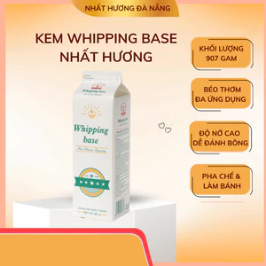 Kem Whipping Base Nhất Hương Khối Lượng 907 Gram