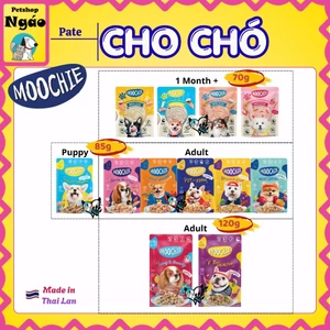 Pate Moochie cho chó 120g – Thức ăn ướt giàu dinh dưỡng, dễ ăn cho chó mọi lứa tuổi